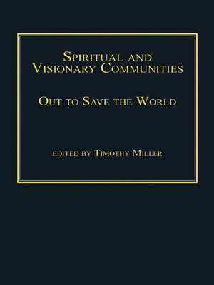 cover image of Spiritual and Visionary Communities